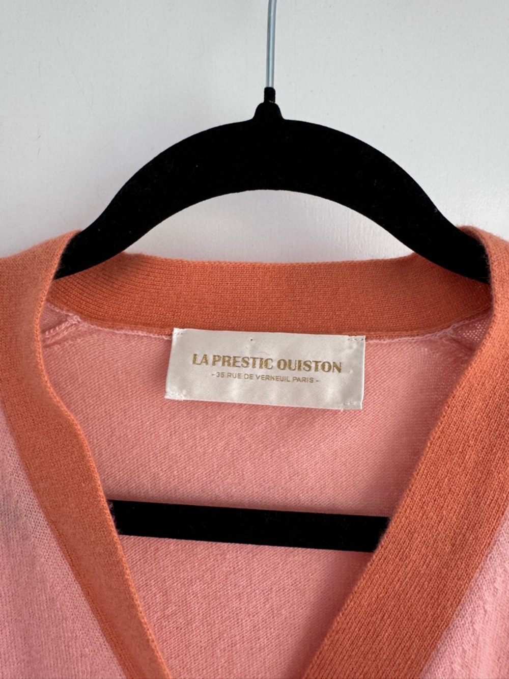 La Prestic Ouiston Open-Front Knit Cardigan Size Medium Women - Picture 3 of 7